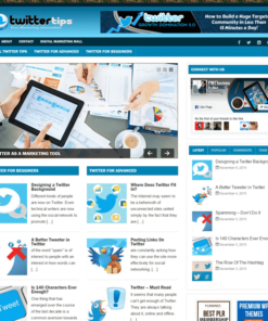 Alternative view of Twitter Niche PLR Blog