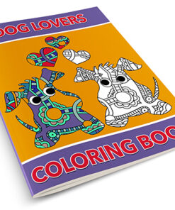 Dog Lovers Coloring Book