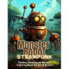 Steampunk Monster Robot Adult Coloring Book