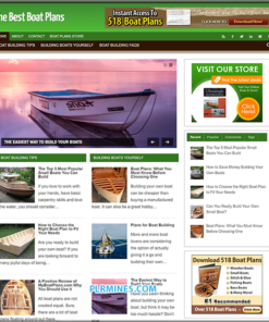 Boat Plans PLR WordPress Blog