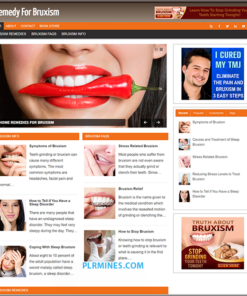 Bruxism Remedy PLR Niche Blog