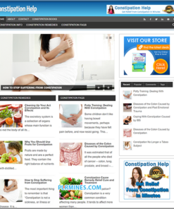 Constipation Help Niche PLR Blog