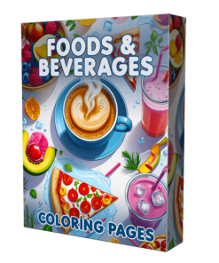 Food and Beverage Coloring Pages