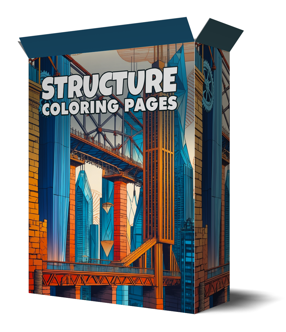 Structure Coloring Pages